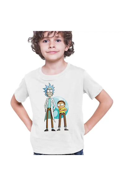 OEM Παιδικό μπλουζάκι Rick and Morty για αγόρια