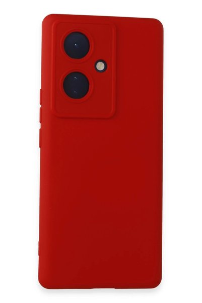 New Face Mtxdpn Vivo V29 Lite Case Nano Inside Velvet Silicone (134928) - Red