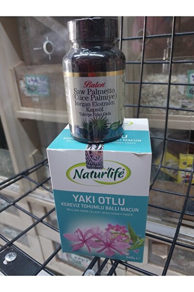Naturlife Yakı otlu Macun+ Saw palmetto Kapsül 2li *Prstat*
