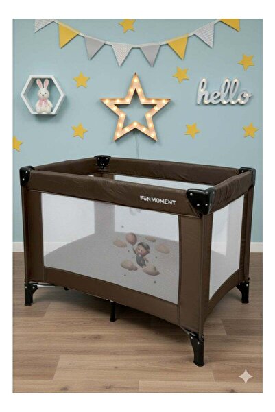 Fun Moment سرير أطفال وسرير قابل للطي 100×70 سم