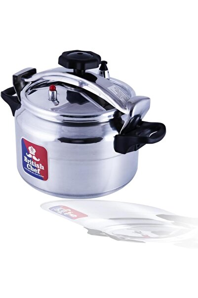 British Chef قدر ضغط من الألومنيوم سعة ٣ لتر | قاعدة حثية | BC200