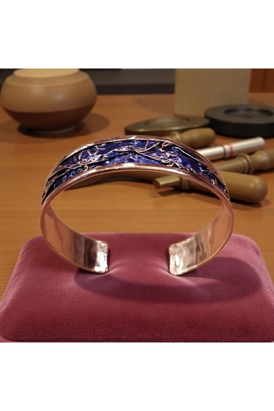 Bakır Center Pure Copper Bracelet Authentic Bracelet Copper Bracelet Colorful...