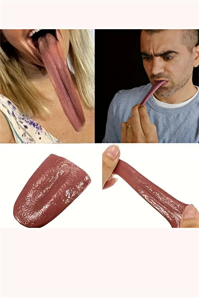 Trade Bazaar 1 bucă - Limba realistă de Halloween - Accesorii flexibile pentr...