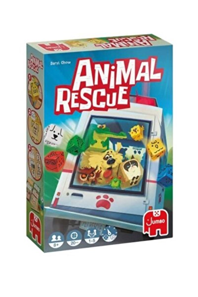 Jumbox Salvarea animalelor – Joc de zaruri pentru vârste de 8+ ani (engleză)