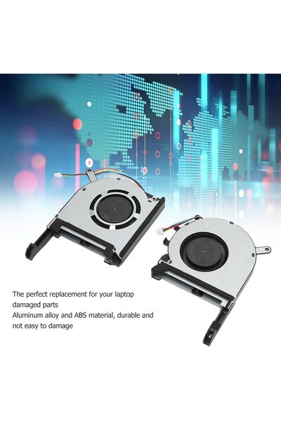 007 Laptop Cooling Fan for TUF Gaming FA506/FX506 Series – Small Lightweight, Easy to Install