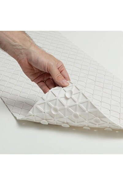 ANTBRO non-slip bath mat, white, 36 x 72 cm