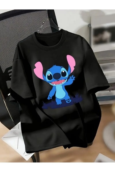 CLASİVA Modern Design Custom Printed Unisex Oversized Crew Neck T-Shirt