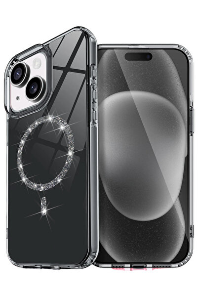 NewFace غطاء MTXDPN لهاتف Apple iPhone 15 Plus Live Diamond Magsafe (152203) ...
