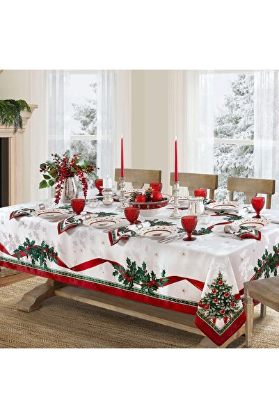 Villeroy & Boch Elrene / Toys Delight Christmas Tablecloth, Rectangle 60x84in, Polyester