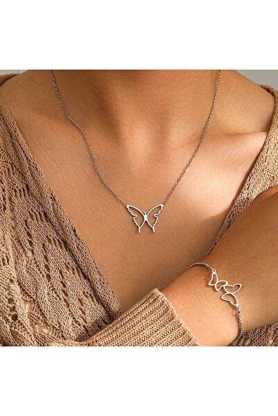 KEVSA Jewelry Set colier și brățară din oțel inoxidabil - LPD1360