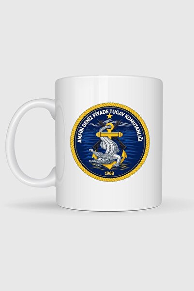 Bahriyeli Collection Amphibious Marine Infantry Brigade Command Design Mug