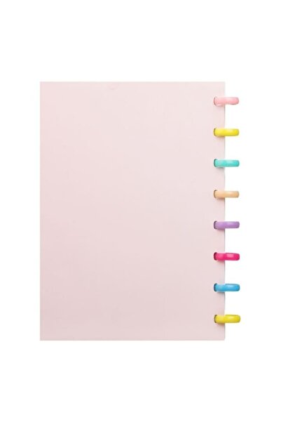 ANTBRO A5 Dictation Notebook with Colored Cover, Spiral Refill — 3 Subjects — 96 Sheets