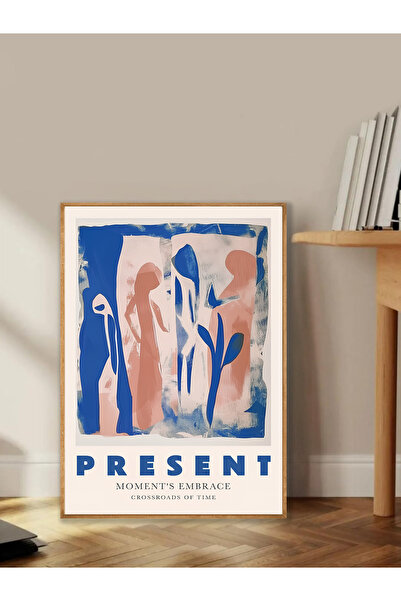 Tuba Decor Tablo dintr-o singură bucată cu rame din lemn pentru sufragerie, s...