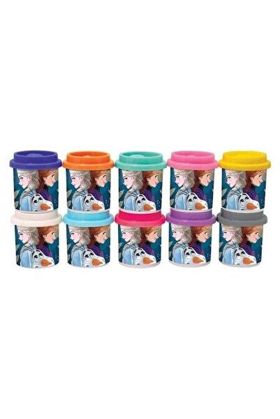 ANTBRO Pastă de modelat DOH Disney Frozen - Cutie cu 10 recipiente și capace ...