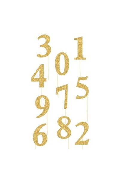 ANTBRO Set de 10 recuzită foto Antbro® pentru petrecere cu design cu numere a...