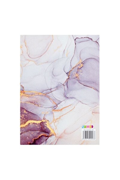 ANTBRO A5 Mathematics Notebook, Marble Cover, 60 Small-Grid Sheets, Elegant Design
