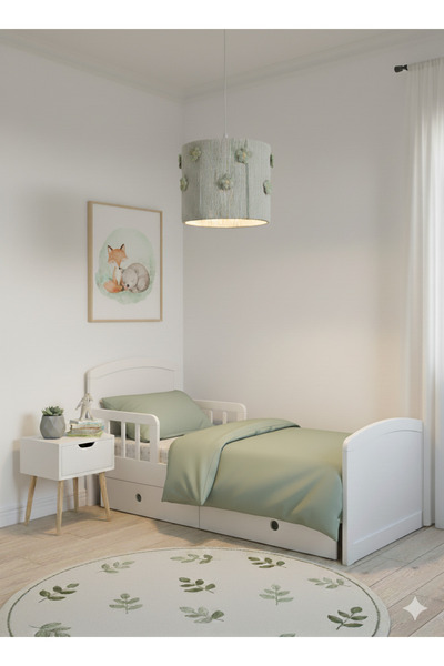 DudeHome Çiçek detaylı çocuk odası avize Bohem Avize, Yatak odası avize, çocuk odası avize, salon avize