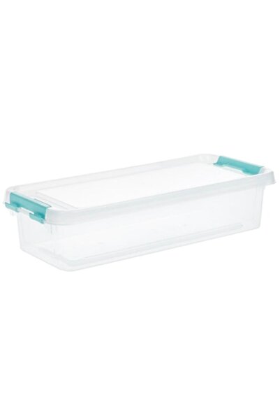 HOBBY LİFE Food storage box with handles and lid, BPA-free, transparent, 3500 ml