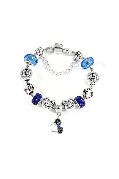 takantakana Yeni Tarz , Disney Karakter Mavi Crystal Aşk Kalp , Sevgi Charmlı...