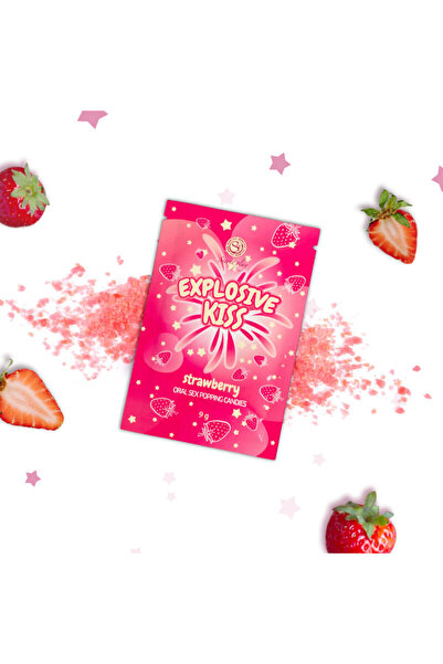 SECRET PLAY Effervescent candies – Strawberry Explosive Candies, 9g