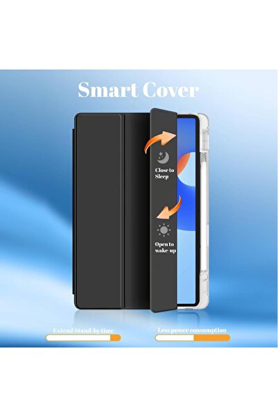 neslin Case for Huawei MatePad Air 11.5 (2023) — Transparent TPU Shockproof Back Cover, Pen Holder