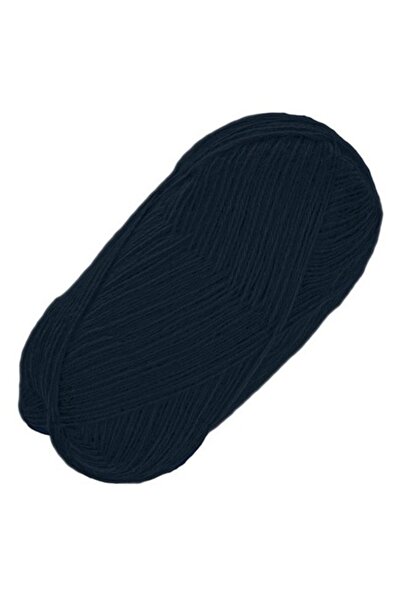 ANTBRO ® knitting yarn with wool-like texture, dark blue, 550m/100g