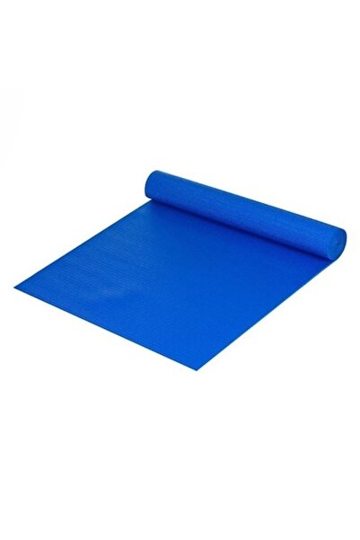 ANTBRO Saltea de yoga și fitness, EVA antiderapantă, grosime 4 mm, albastră, ...