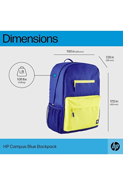 HP حقيبة ظهر الحرم الجامعي (زرقاء)