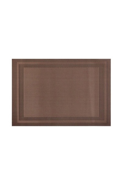 ANTBRO PVC Placemat, brown, 30 x 45 cm, 4 pieces