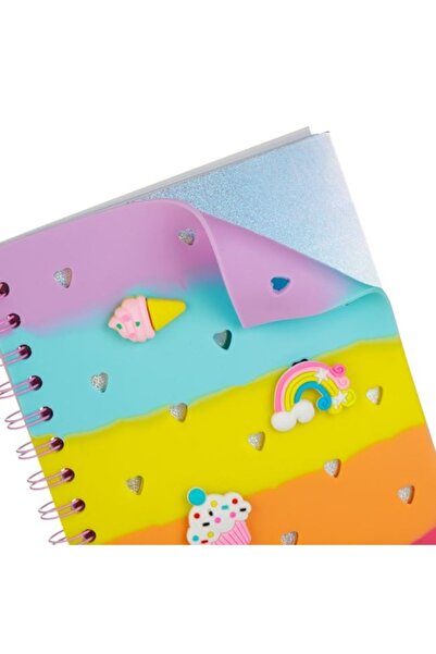 ANTBRO A5 Spiral Notebook with 4 Colored Patches – 80 Sheets