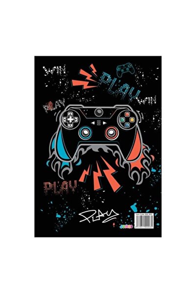 ANTBRO Student Notebook A4 Dictando 60 Sheets, Black Cover 'Game' – Premium Stationery