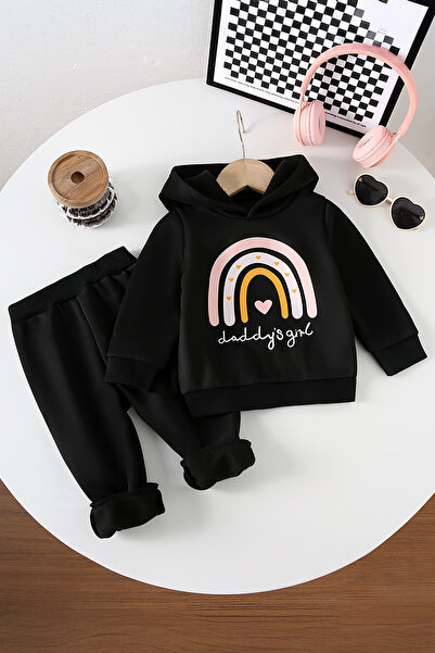 ADABEBEK Premium Dadys Girl Baskılı Alt Üst Bebek Takımı 24732