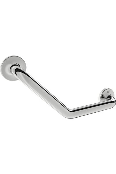 Roca Bară de susținere cu unghi de 135°, din oțel inoxidabil satinat Access Comfort