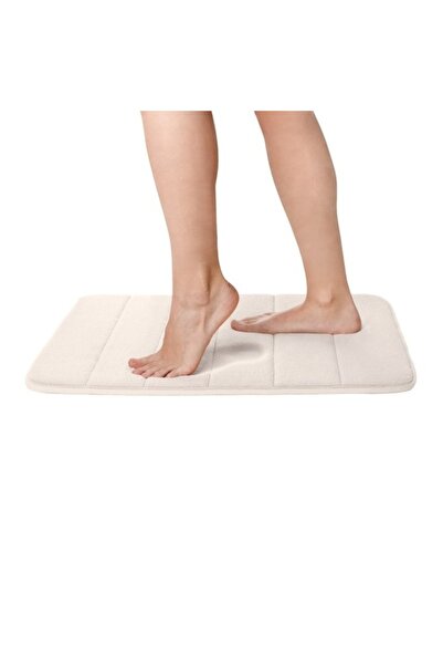 ANTBRO ® microfiber bath mat, white, 40 x 60 cm