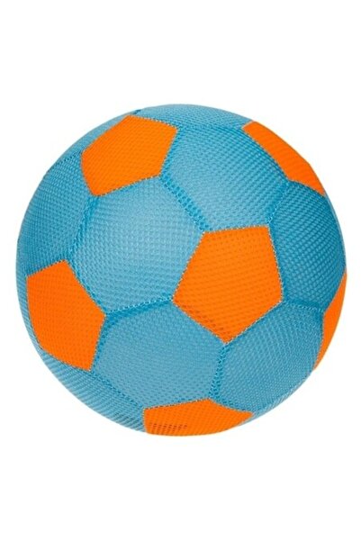 ANTBRO Minge de fotbal pe plajă, din material textil, albastru-portocaliu, Ø2...