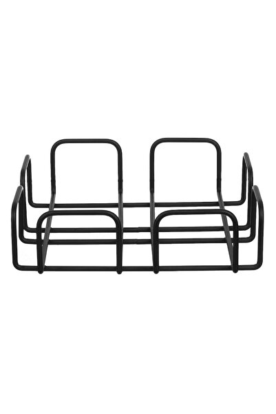 ANTBRO metal napkin holder, black, 36 x 30 x 21 cm