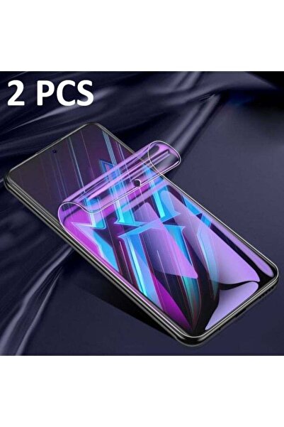 Generic قطعتين من واقي الشاشة الشفاف هيدروجيل متوافق مع هاتف Honor Magic 8