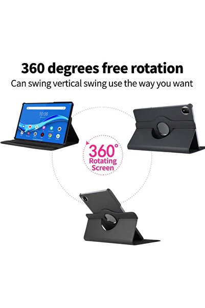 007 Luconi Case for Honor Magic Pad 2 12.3" — 360° Rotating Stand, PU Leather Folio, Magnetic Lock, S