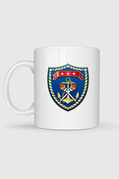 Bahriyeli Collection Sea Training Instruction Command Designed Mug Cup