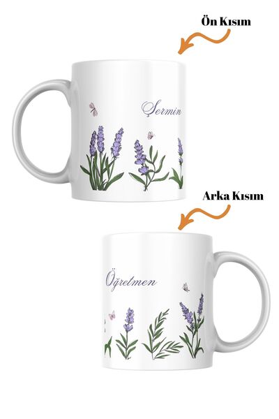 freyja design İsimli Öğretmenler Günü Hediye Kupa Bardak (Kişiye Özel)