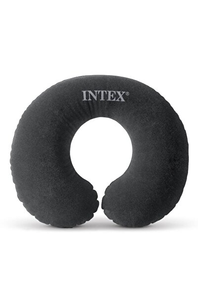 Intex Velvet Travel Pillow Anthracite 36x30x10cm -