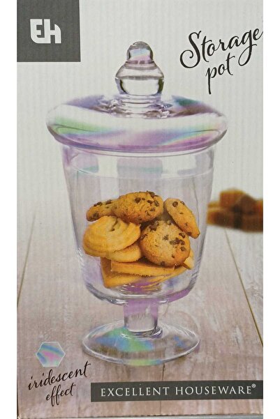EH Excellent Houseware Sweet container with pink/purple color effect, 800 ml