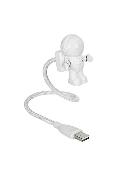 ANTBRO Lampă de noapte spațială cu 2 LED-uri, alimentată prin USB, design tem...