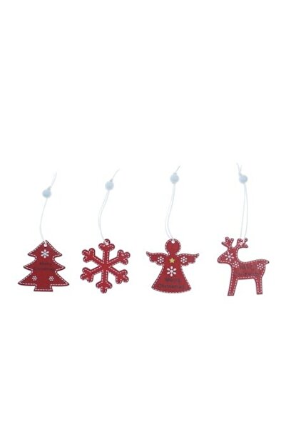 ANTBRO Set de 12 ornamente de Crăciun Antbro® (reni, îngeri, brazi, fulgi de ...