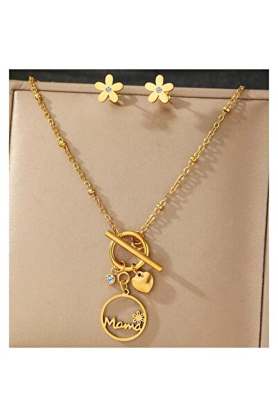 KEVSA Jewelry Set colier și cercei din oțel inoxidabil - LPD1376