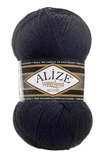 Alize Superlena Classic Black 1 Piece Collar: 60