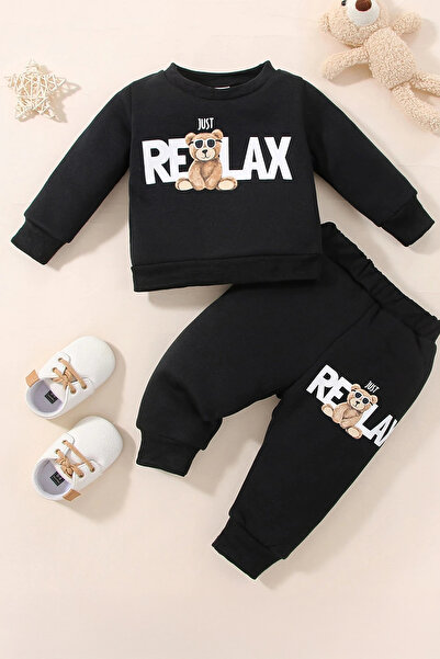 ADABEBEK Premium Relax Just Printed Lower Upper Baby Set 24733