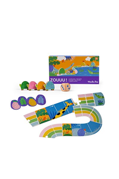 Moulin Roty Joc de societate Cursa testoaselor, Moulin Roty, super rezistent