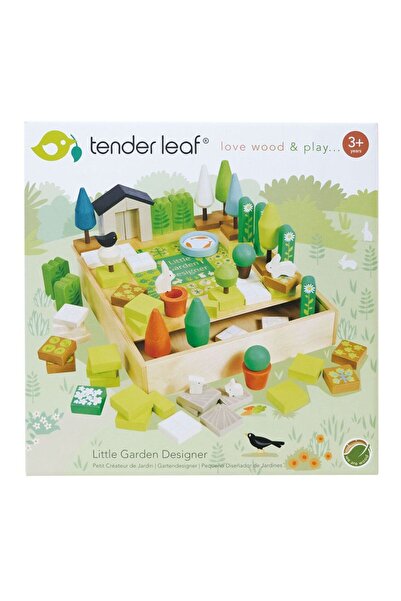 Tender Leaf Toys Malá záhrada, vyrobená z prémiového dreva - Little Garden De...