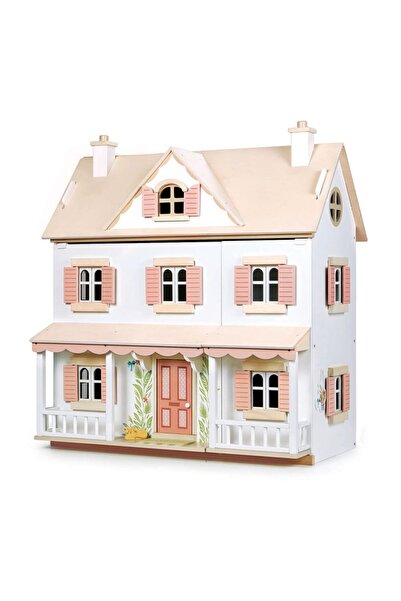 Tender Leaf Toys Casuta coloniala de papusi, din lemn premium Humming Bird House -